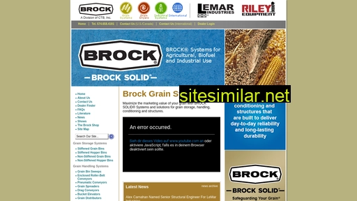 brockgrain.com alternative sites