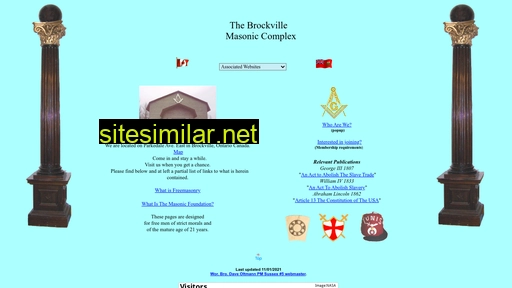 brockvillemasons.com alternative sites