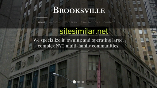 Brooksvillecompany similar sites