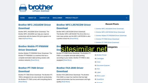 Brothersoftwaredownloads similar sites