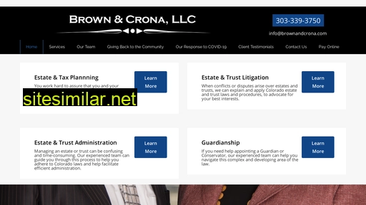 brownandcrona.com alternative sites