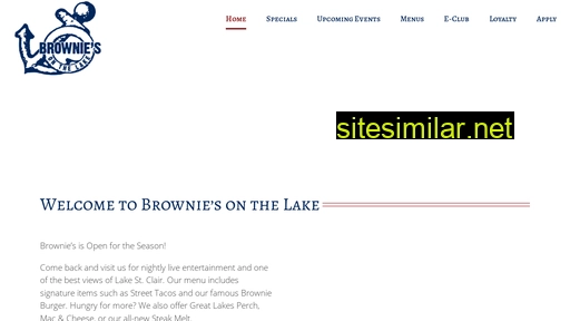 Browniesonthelake similar sites
