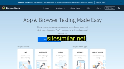 browserstack.com alternative sites