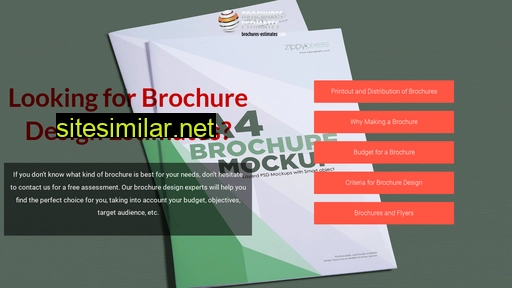 Brochures-estimates similar sites