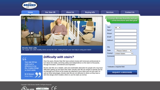 Brooksstairlifts similar sites