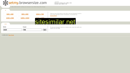 browsersize.com alternative sites
