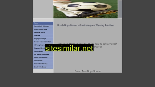 Brushsoccer similar sites