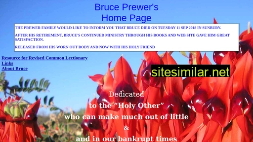 Bruceprewer similar sites