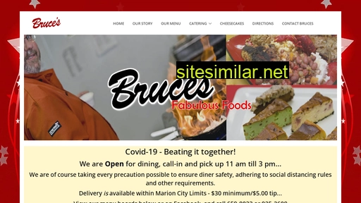 brucesfabulousfoods.com alternative sites