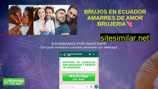 brujosenecuador.com alternative sites