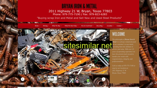 bryanironmetal.com alternative sites