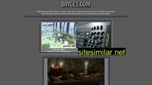 Bryce5 similar sites