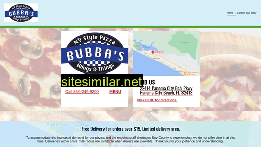 bubbaspizzafl.com alternative sites