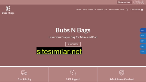 bubsnbags.com alternative sites