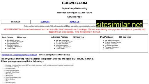 bubweb.com alternative sites