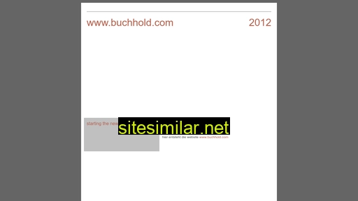 buchhold.com alternative sites