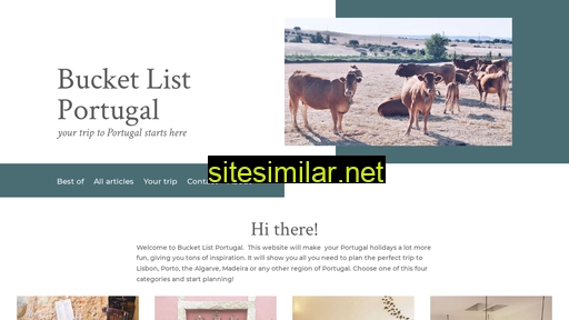 bucketlistportugal.com alternative sites