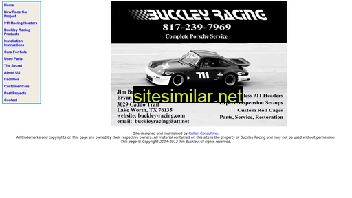 Buckley-racing similar sites