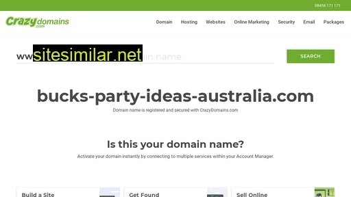 Bucks-party-ideas-australia similar sites