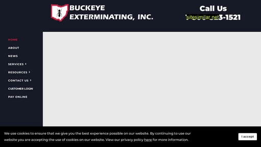 buckeyeexterminating.com alternative sites