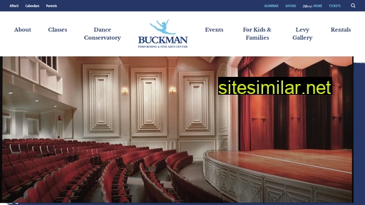 buckmanartscenter.com alternative sites