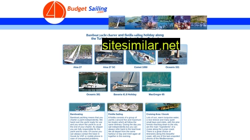 budgetsailing.com alternative sites