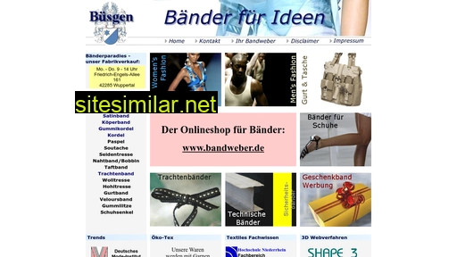 buesgen.com alternative sites