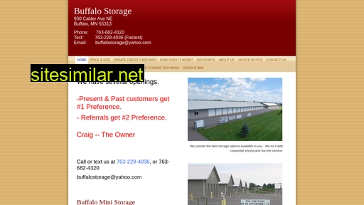 buffalo-mini-storage.com alternative sites