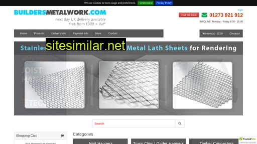 buildersmetalwork.com alternative sites