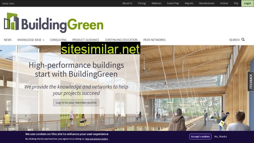 buildinggreen.com alternative sites
