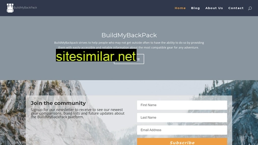 buildmybackpack.com alternative sites