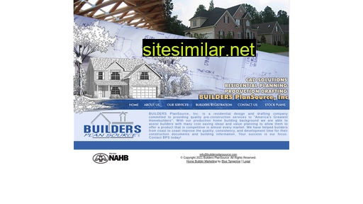 Buildersplansource similar sites