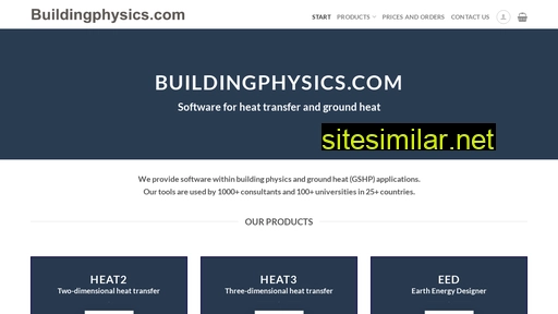 buildingphysics.com alternative sites