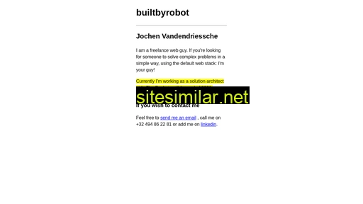 builtbyrobot.com alternative sites