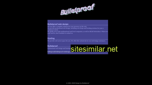 Bulletproof-webdesign similar sites