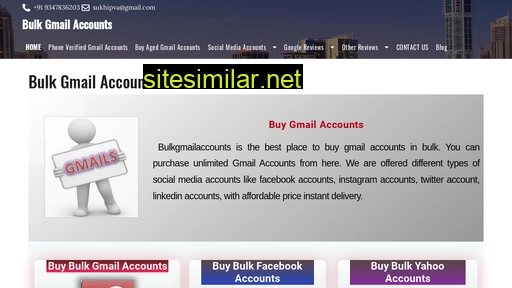 bulkgmailaccounts.com alternative sites