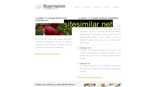 Bupropion2 similar sites
