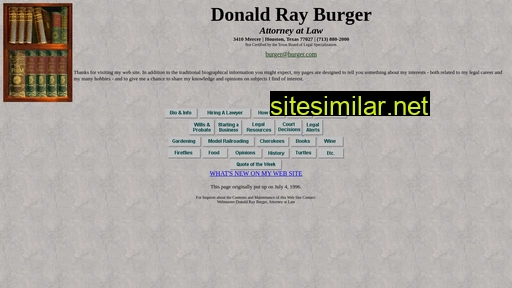 Burger similar sites