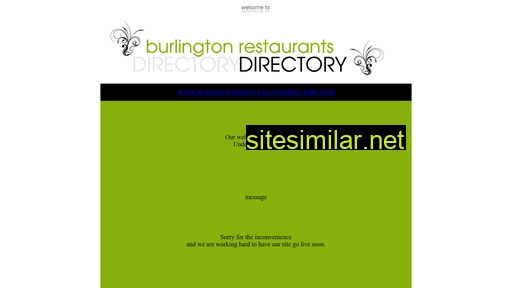 burlingtonrestaurantsdirectory.com alternative sites