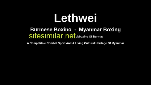 burmese-boxing.com alternative sites