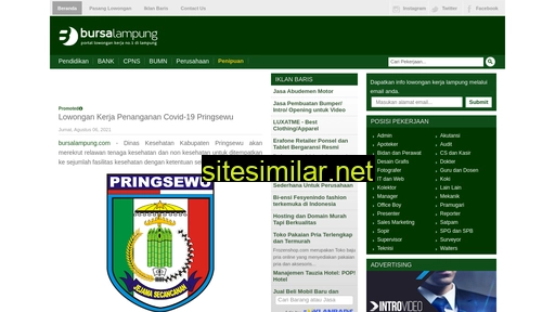 bursalampung.com alternative sites