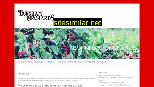 burnhamorchards.com alternative sites