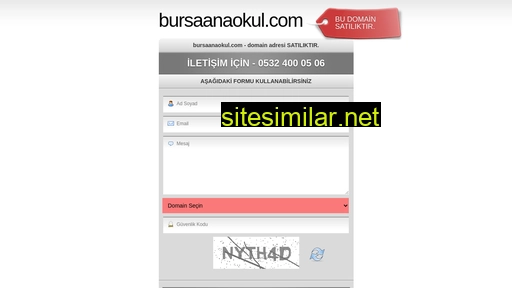 Bursaanaokul similar sites