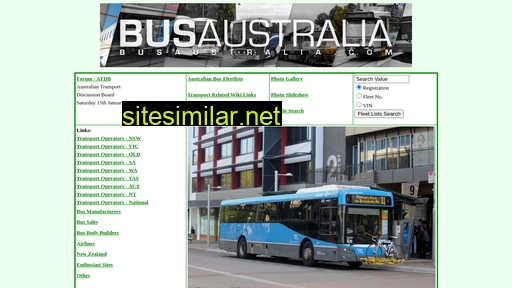 busaustralia.com alternative sites
