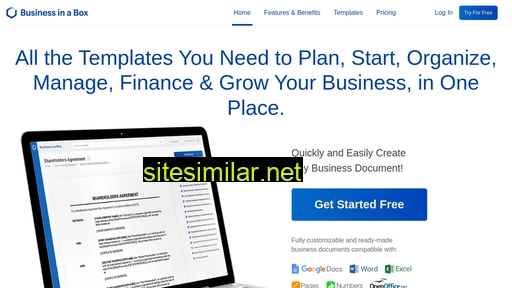 business-in-a-box.com alternative sites
