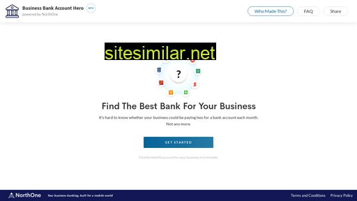 Businessbankaccounthero similar sites