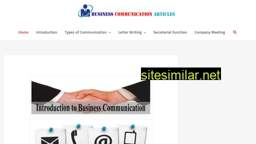 businesscommunicationarticles.com alternative sites
