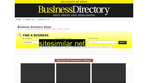 businessdirectoryoman.com alternative sites
