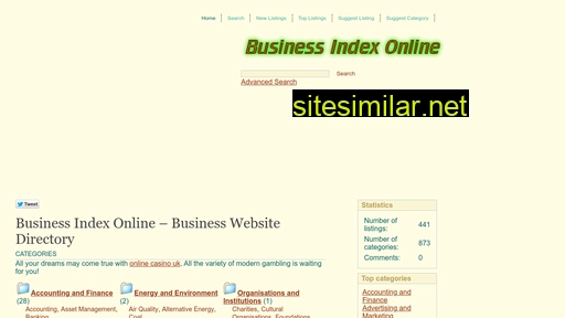 Businessindexonline similar sites