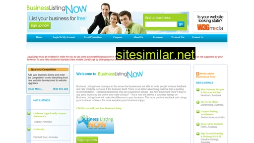 businesslistingnow.com alternative sites